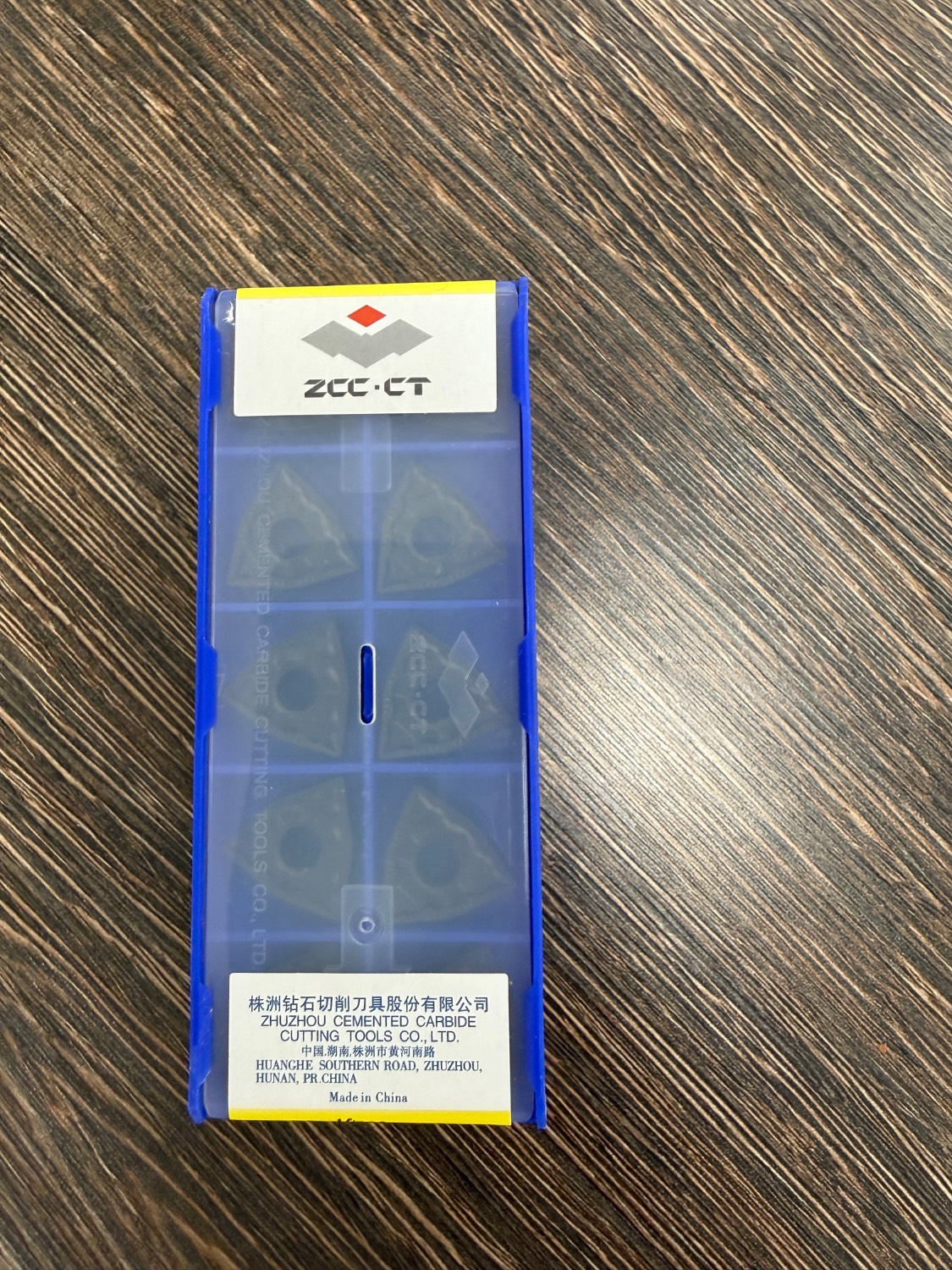 اینسرت زد سی سی مدل WNMG080404-PM کد YBC252 بسته 10 عددی